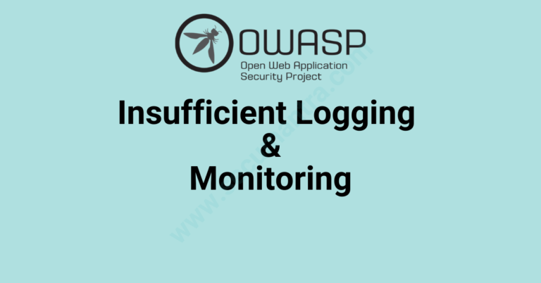 Insufficient Logging And Monitoring