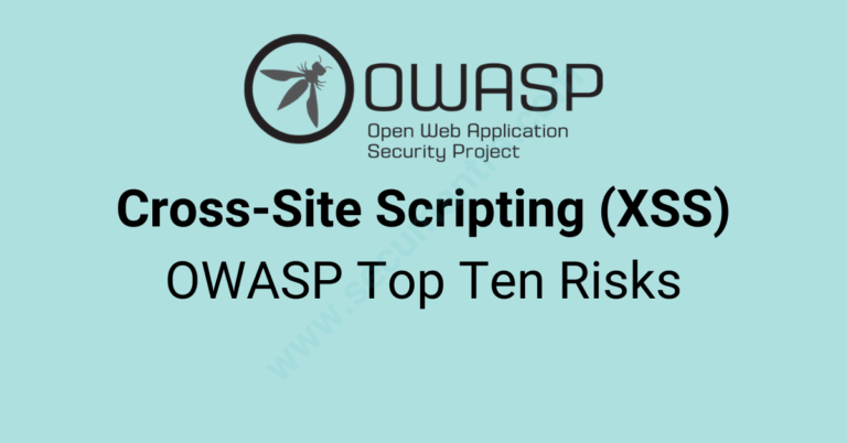 OWASP Top Ten: Cross-Site Scripting (XSS)